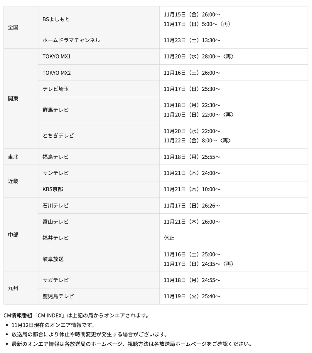 cm_index's tweet image. 【CM情報番組・CM INDEX】
🔔11/15（金）～ OA🔔
x.gd/XjVOV

紹介する内容はこちら
◆2024 64th ACC TOKYO CREATIVITY AWARDS特集
#ACC

◆ピザハット
#山﨑賢人

◆The牛咖喱
#山田裕貴

◆パズル＆ドラゴンズ
#二宮和也