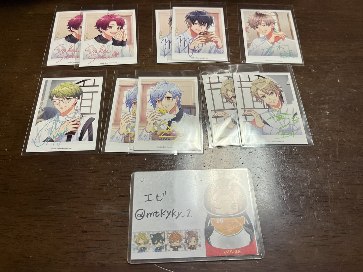 【交換】エースリー A3! 7周年 オフショット フォトカード AGF

譲→◎咲也 真澄 ◎綴 千景 三角 一成
(綴1のみ他各2)

求→天馬&gt;&gt;幸 椋

◎同数含むご交換、無印は天馬との交換のみです。
幸椋は同数求のため同数のお声かけでお願い致します。
→