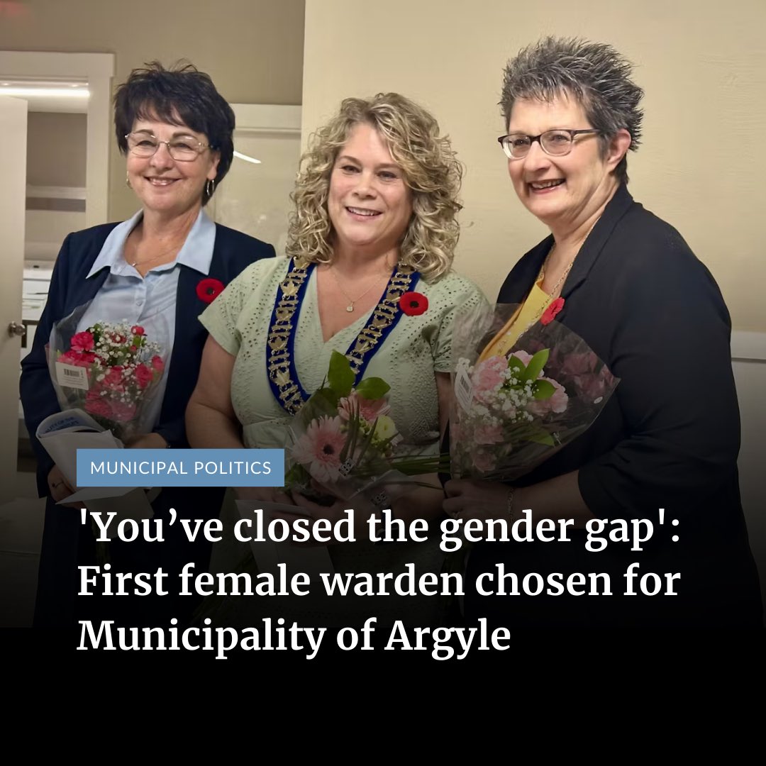 TVanguardnews's tweet image. On the 50th time the Municipality of Argyle in southwestern Nova Scotia had a swearing-in of a new council, a woman was chosen for the first time to serve as warden of the municipality.