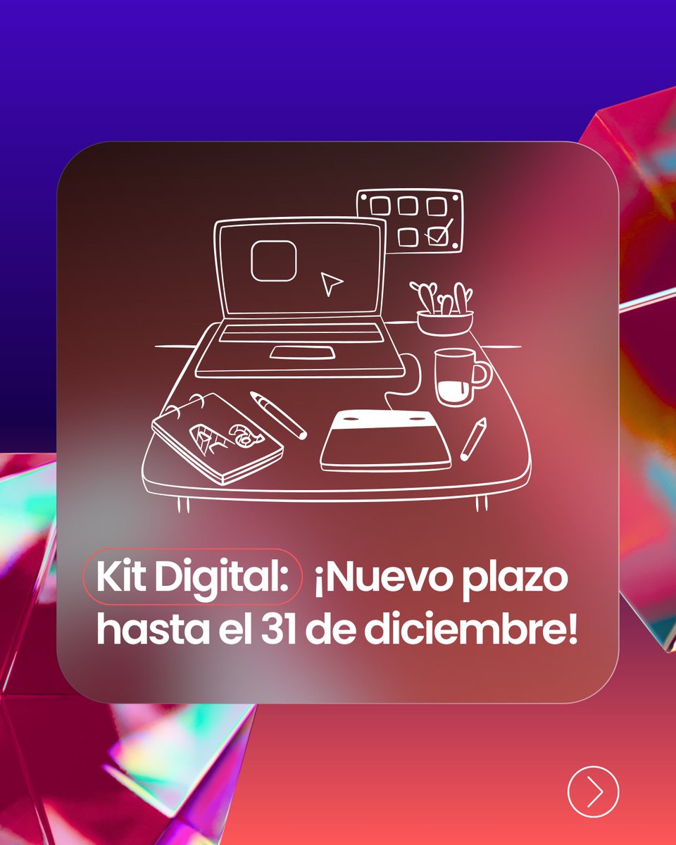 ceroonetech's tweet photo. Kit Digital: ¡Nuevo plazo hasta el 31 de diciembre de 2024! 🚀

🌐 Descubre todos los detalles en nuestro artículo y aprovecha esta oportunidad única de digitalizar tu empresa: 👉🏽 https://t.co/3oDoUnJjIO https://t.co/nm8Mfspvr1