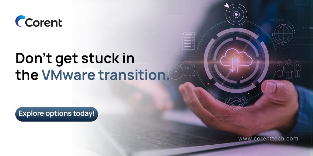 CorentTech's tweet image. Navigate VMware’s changes smoothly. Discover your best options!
To Know more: corenttech.com/blog/index.php…
#VMware #CloudComputing #HybridCloud #CloudMigration #CloudStrategy #CloudSolutions #VMwareMigration #CloudAdoption #CloudManagement #VMwareCloud