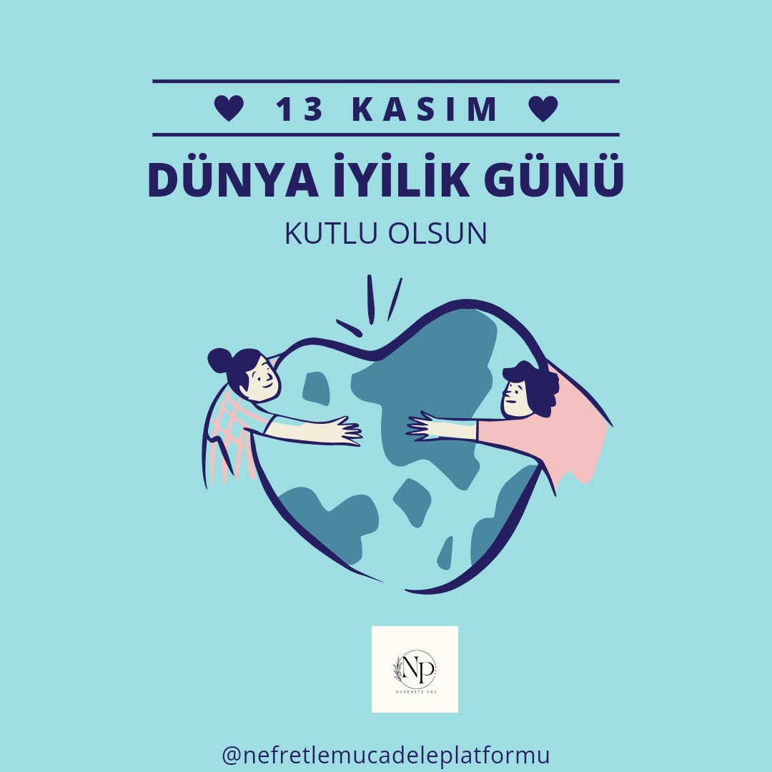 Unutmayın
Nefret Söylemleriyle Mücadele edebilmenin en güçlü yolu "İYİLİK YAPMAK"tır
İyilik yapmak dünyaya bırakılabilicek en değerli mirastır