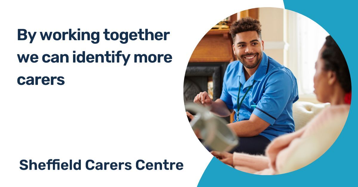 Are you a professional who has contact with carers in Sheffield? 

As a professional working in the health, social care or voluntary sector, you will encounter people who are unpaid carers. Visit here to find out about referring a carer to our services: buff.ly/3NBKt7L