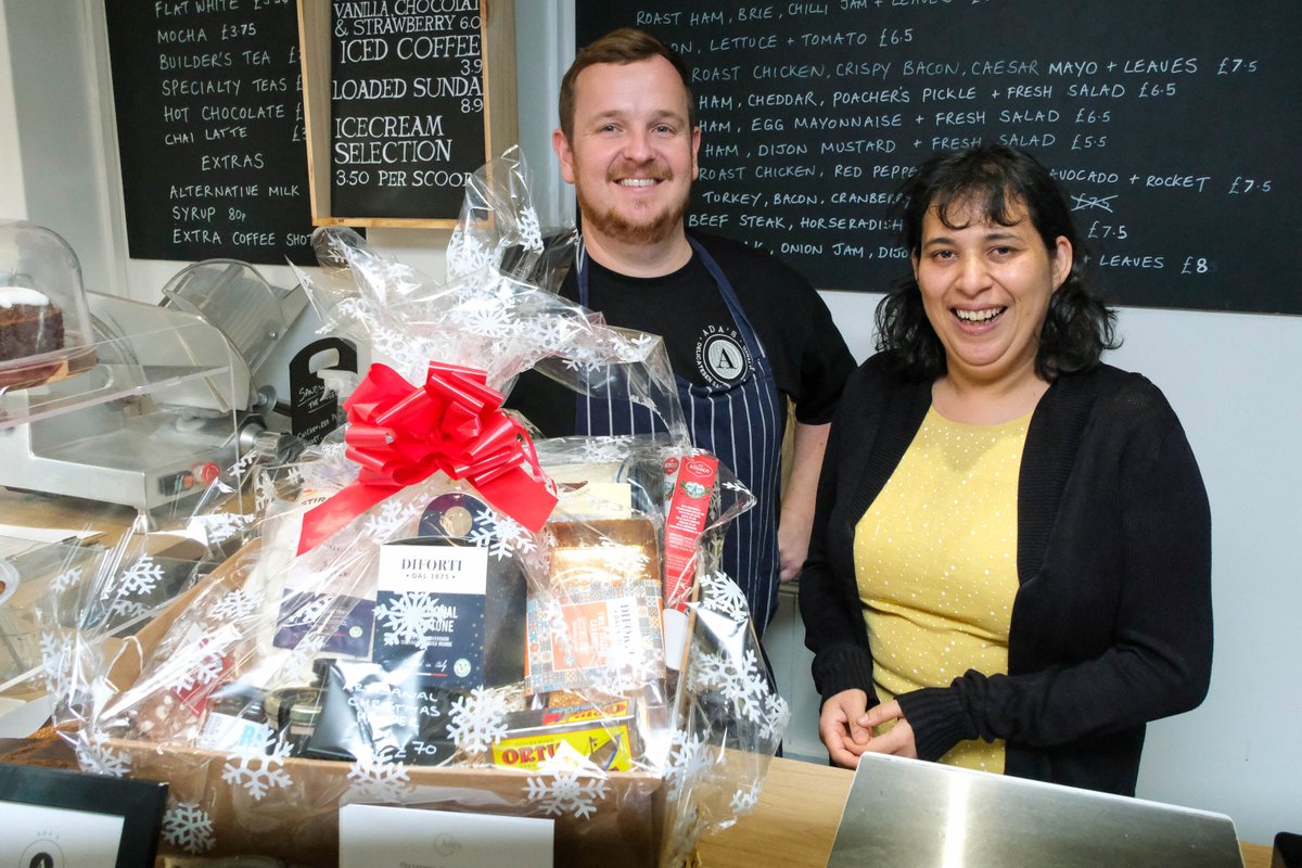 Christmas Hamper....Pop into Ada's Delicatessen in Bookham High St. for your chance to win a bespoke Christmas Hamper. All proceeds from the draw will go to The Grange and The People We Support. A big Thank You to Ada's for their generous support