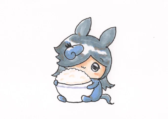 ライスちゃんとご飯 