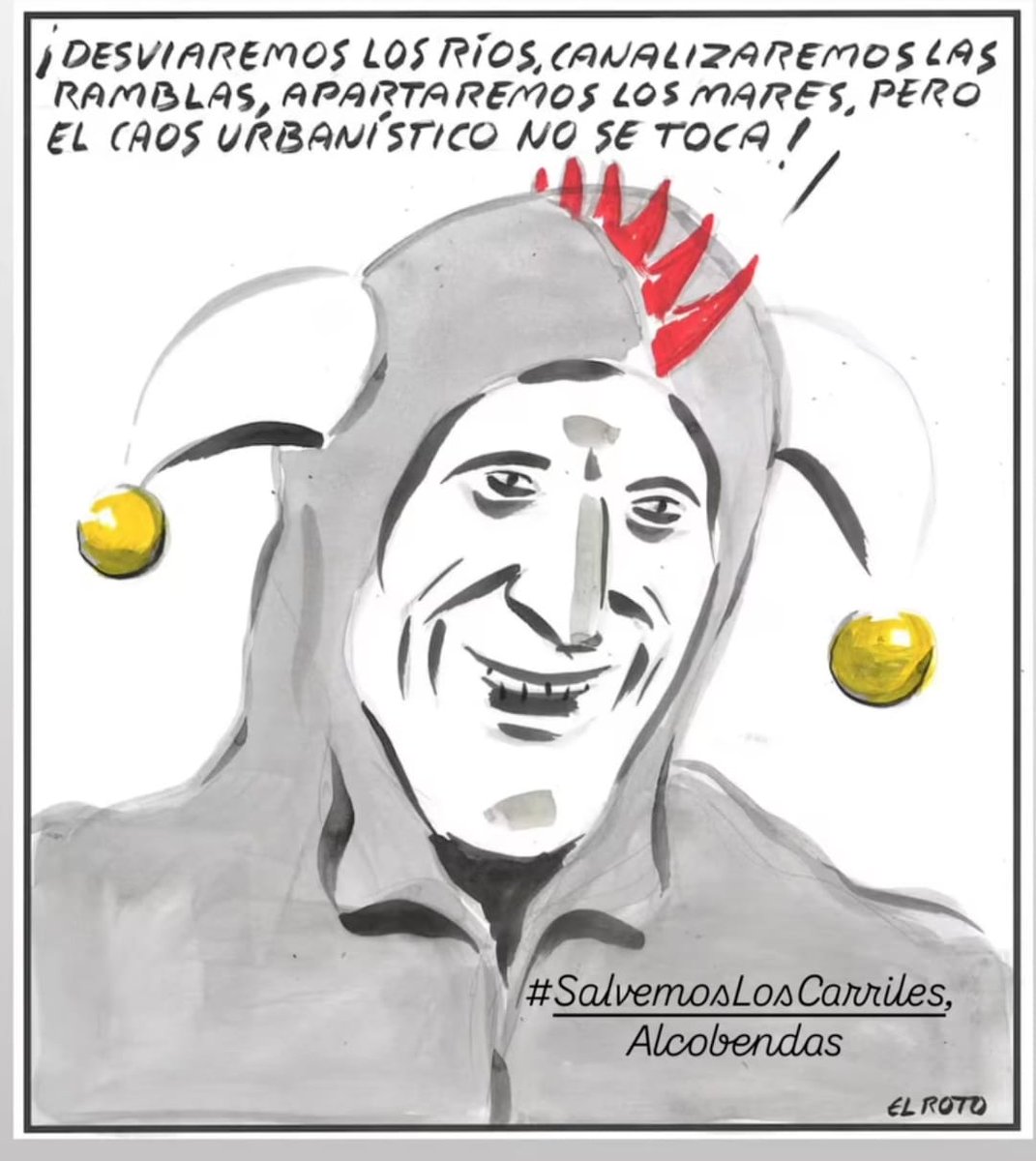 Grande el roto. #SalvemosLosCarriles