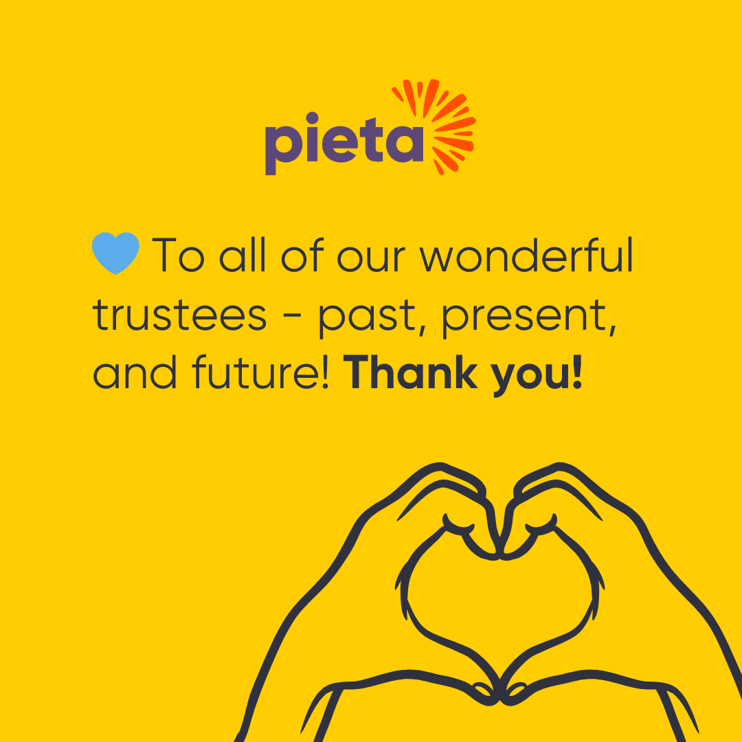 PietaHouse's tweet photo. 3 things you might not know about our amazing Charity Trustees😀

This #CharityTrusteesWeek, we’re celebrating the incredible trustees who make Pieta’s lifesaving work possible. Here are a few facts about their role that might surprise you...

#TrusteesWeekIrl #ThankYou https://t.co/6kt6CoHfDy