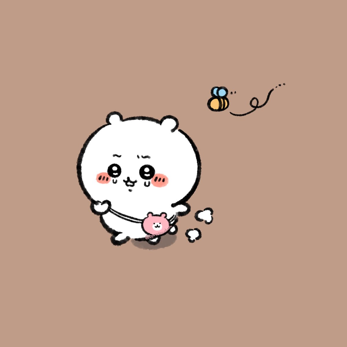 byousouchan's tweet photo. 🐝💨💦
#ちいかわファンアート https://t.co/kinkliCt0E