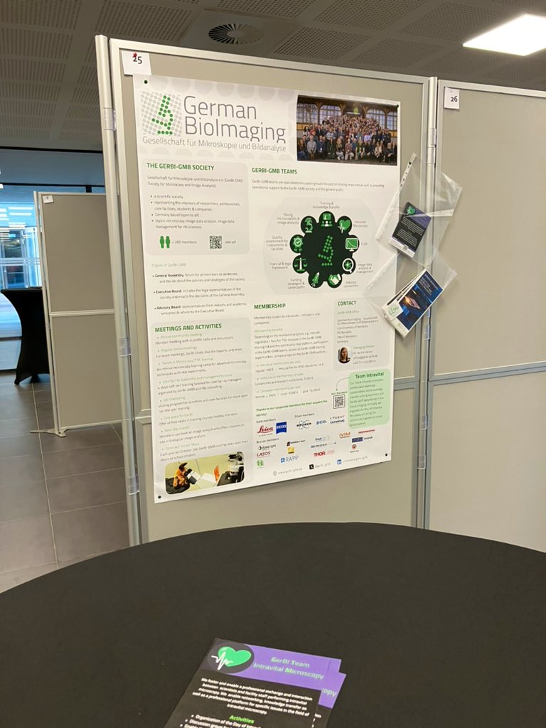 German BioImaging (@gerbi_gmb) on Twitter photo 🔬Starting our 4th Day of Intravital Microscopy today organized by <a href="/GerBI_GMB/">German BioImaging</a> and <a href="/_Intravital/">Intravital Imaging Expertise Center</a> 🎉
Meet us at our poster! 🔬Starting our 4th Day of Intravital Microscopy today organized by <a href="/GerBI_GMB/">German BioImaging</a> and <a href="/_Intravital/">Intravital Imaging Expertise Center</a> 🎉
Meet us at our poster!