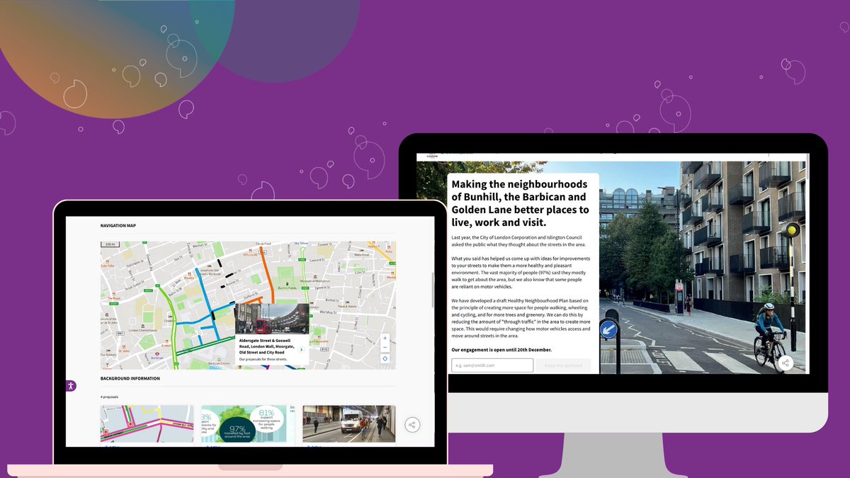 We're back with another customer project feature! Today, we're taking a look at the Bunhill, Barbican and Golden Lane Area Healthy Neighbourhoods Plan.

Check out their navigational map below that highlights all the different areas of the plan.

hubs.ly/Q02XTgz90