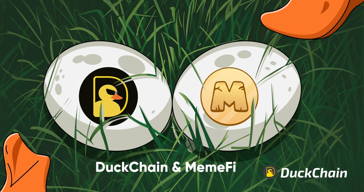 Duck_Chain's tweet photo. DuckChain and @memeficlub have joined forces! 

Welcome to our new friends from MemeFi!  Collect your welcome gifts and get ready for the DuckChain snapshot on Nov 18th!

Collect Now:  https://t.co/9vFrEmXSq2

DuckChain is the first #TON consumer layer connecting TON with EVM, BTC, and more!  

MemeFi is a meme-flavored battle arena on the Sui network, and it’s listing on OKX on Nov 22nd. 

November is full of surprises! Don’t you think?