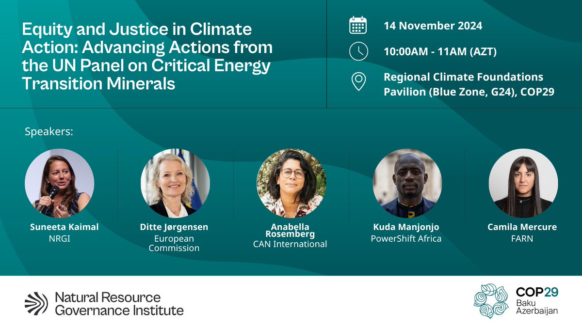Natural Resource Governance Institute tweet media