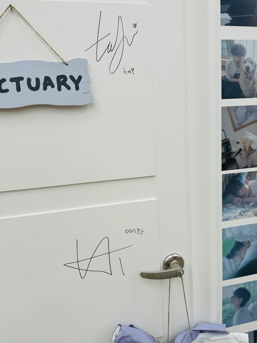 Sinul5ae_S2's tweet photo. #투모로우바이투게더 #TOMORROW_X_TOGETHER #TXT 
#The_Star_Chapter #SANCTUARY 
#The_Star_Chapter_SANCTUARY_POPUP
#사운드웨이브

생츄어리 마지막 날 팝업 갔는데 예쁘다
진짜 뭔가 투바투만의 감성이 느껴지는 팝업
애들 싸인도 보고 인생네컷도 보고 행복했다. https://t.co/C0xfNapw4I