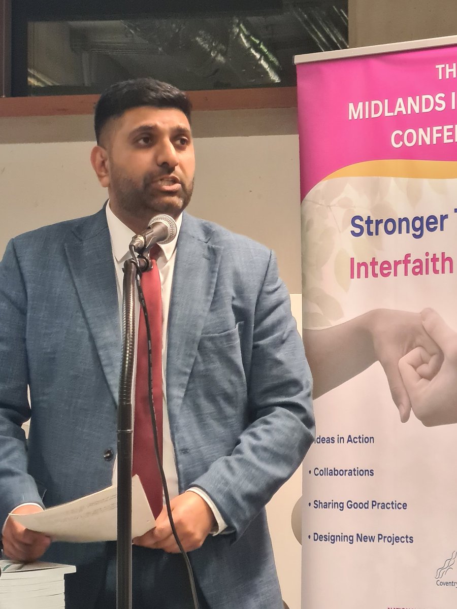 pjrookes's tweet photo. Brilliant Interfaith day with multifaith panel with year 11 at King's Norton Girls School in the morning, and the Midlands Interfaith Conference in Coventry in the evening with the main guest government Faith  Minister, Lord Khan, organised by URI (United Religions International) https://t.co/EOnJP2MX6G
