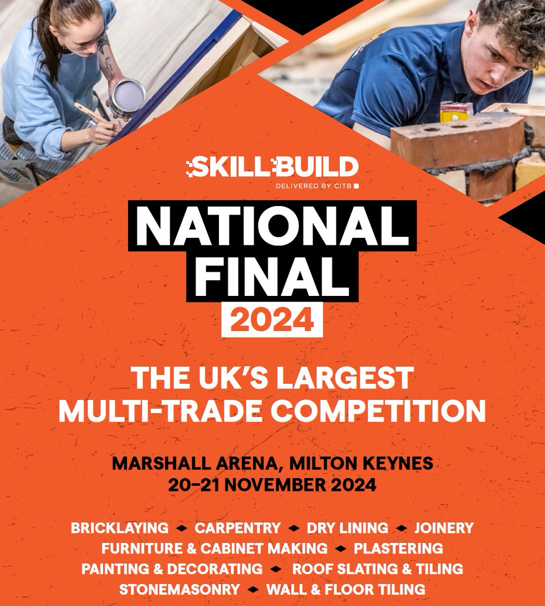 Albion Stone are proud sponsors of #Skillbuild2024. Good luck to our apprentice Stone Mason Felix who is a 2024 finalist who is competing next week . . . 

#Stonemasonry #Portlandstone #Apprentice