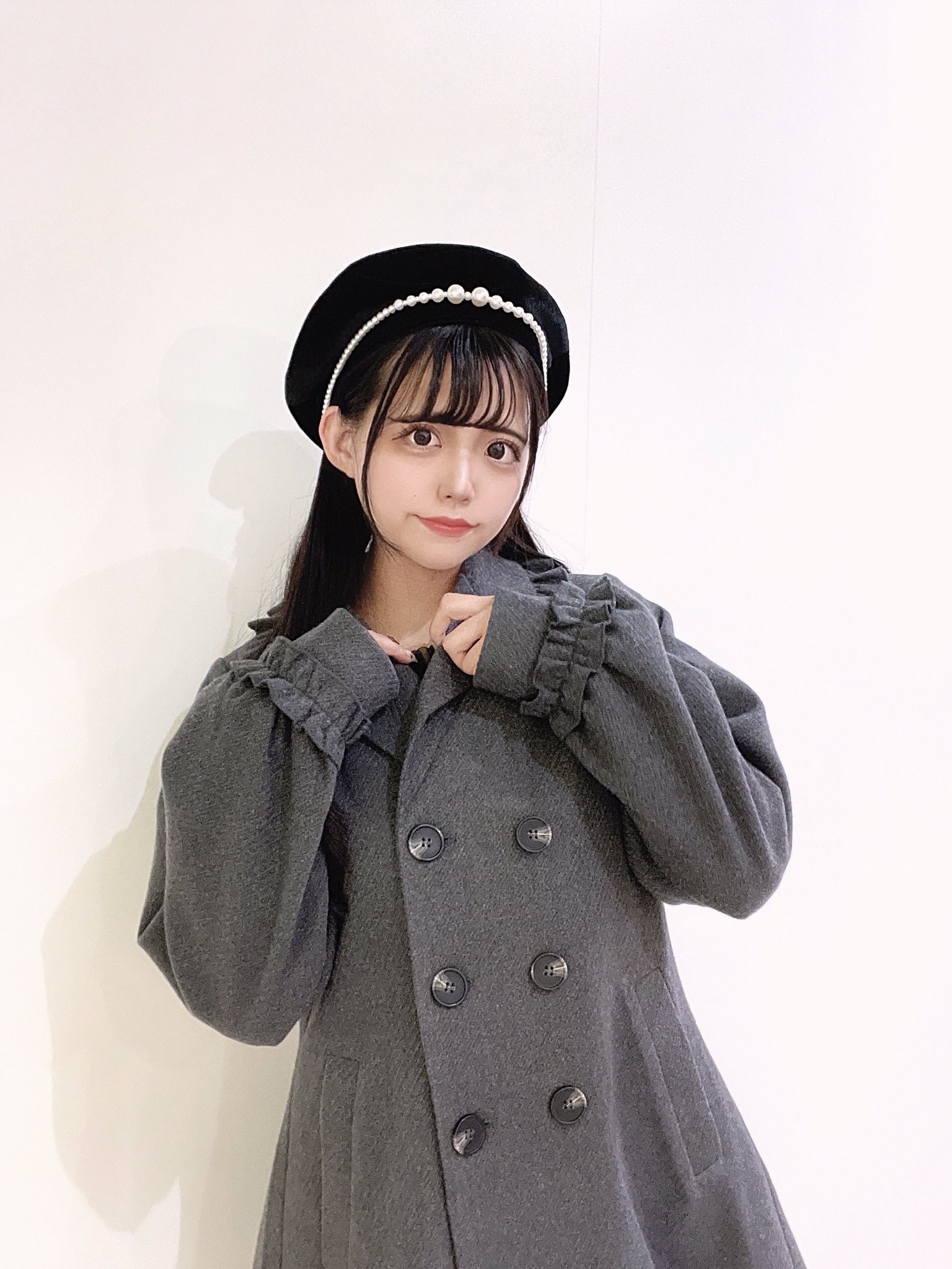 evelyn ビットAラインコート evelyn】ビットAラインコート 2021 ウィンターコート - メルカリ