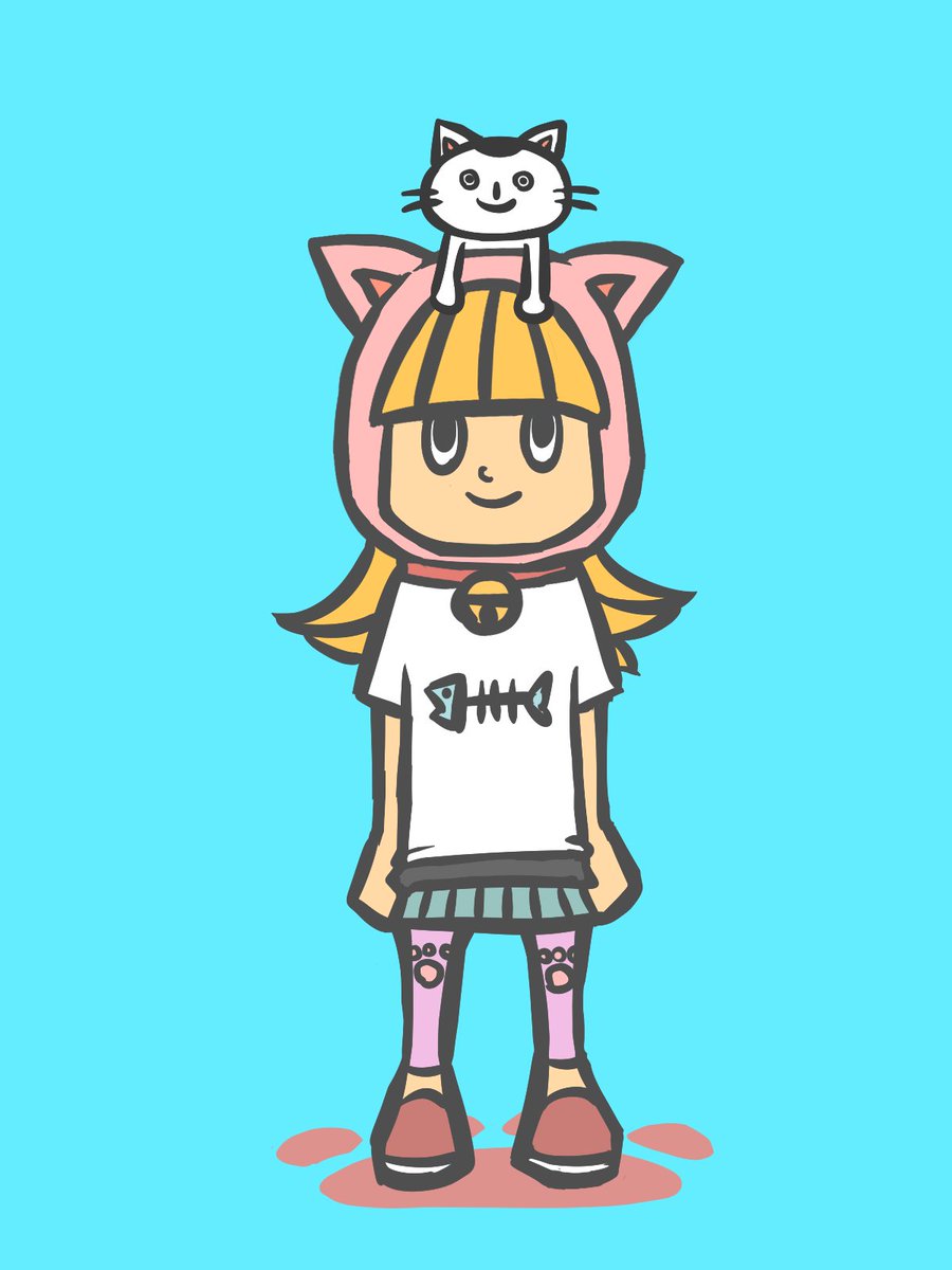 「#正面の絵って可愛い 」|タロウ@一日一絵のイラスト
