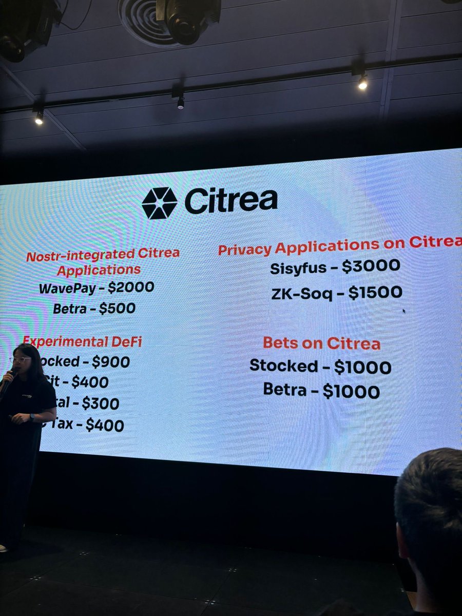 ITUBlockchainen's tweet photo. Our team did an excellent job at #EncodeBangkok hackathon with their project Betrea! ๐
Our rewards:
๐ Nostr-Integrated Citrea Applications
๐ Bets on Citrea
Let's learn more about our project! ๐๐ป๐งต https://t.co/8aZI4evD0r