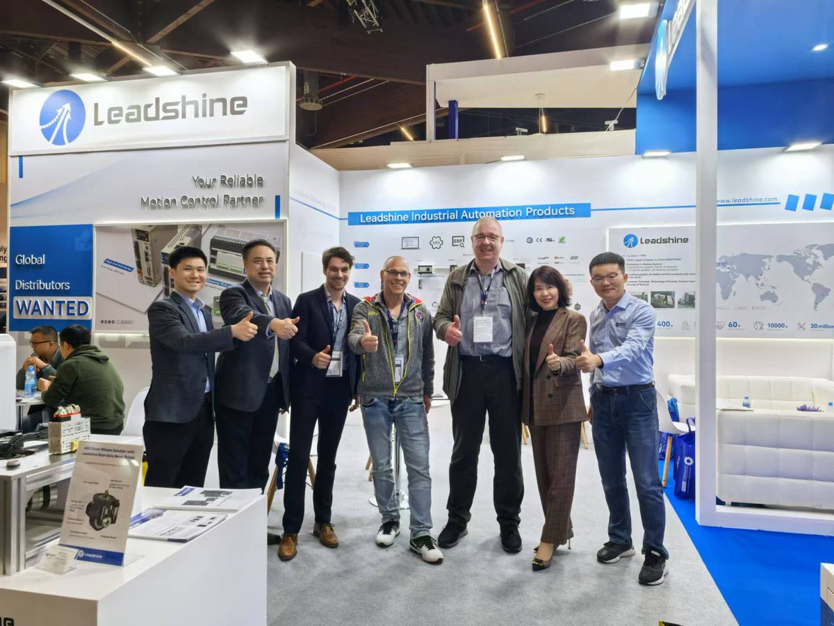 LEADSHINE_OFFIC's tweet photo. Day two of the #SPS exhibition in Germany 💗
We are looking forward to welcoming you at Booth 634 in Hall 1. 💖 There will be exciting demonstrations of the dexterous hand and the mini #DC input #servo compatible with various motors. 💝
#leadshine
https://t.co/0kJKgLj5eL https://t.co/mu4S7jgzej