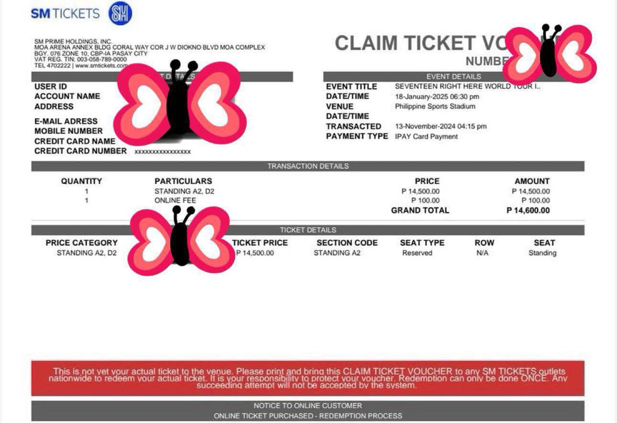 minwoncheoll's tweet photo. WTS | LFB

SEVENTEEN RIGHT HERE WORLD TOUR in BULACAN DAY 1

-Day 1
-Standing A2
-secured 4:15PM MEMBERSHI PRE SALE

RFS: naoverlook ko po yung date akala ko day2 sya pero same pala na day1 na secure ko 😭😭🙏 bilhin nyo na plsss same price lang din 😭😭 https://t.co/dHmh0xtaGv
