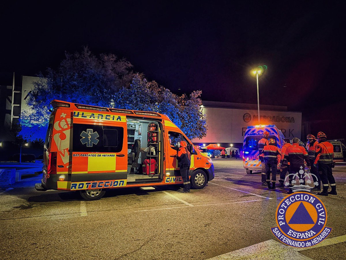 🟠🔵🟠 Durante la madrugada hemos participado en un simulacro de acto terrorista junto con otras protes y las FCSE.

Una gran oportunidad para formarnos en IMV.