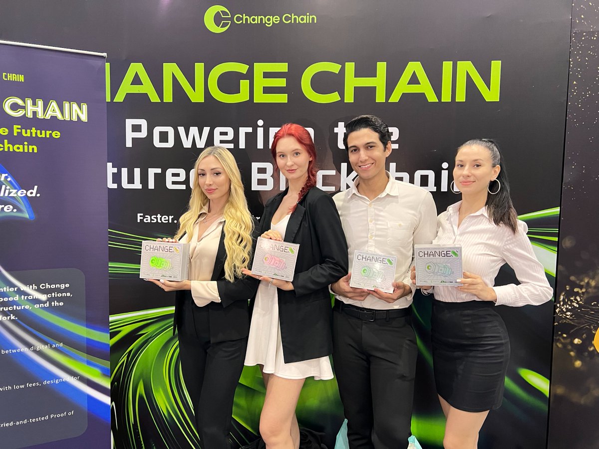 ChangeChainAi's tweet photo. Empowering change, one charge at a time! 

⚡ Swing by the ChangeChain booth at Bangkok Web3 World Expo for a fresh boost in blockchain innovation—and grab a chance to power up with our exclusive chargers!  #BangkokWeb3 #ChangeChain #SparkTheFuture #change https://t.co/6ZaAJHoLag