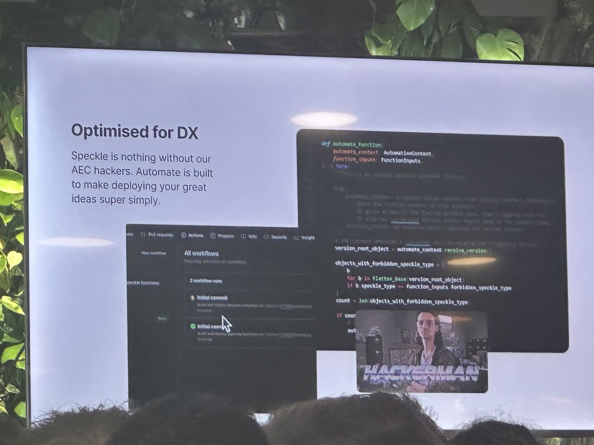 BIM4GIB's tweet photo. @JSDBroughton Optimised for DX (Developer eXperience)!
#SpeckleCon2024 #HackThePlanet https://t.co/cYovYHfs9K