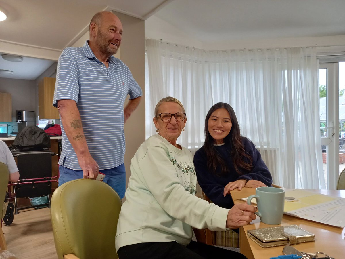 uk_ioct's tweet image. Meaningful innovation starts with listening.

Last week, we joined Bernicia Living tenants at Grasmere House to hear their insights on tech for independent living.

Huge thanks for your ideas - together, we’re building a more empowered future!

#IoCT  #AgeingIntelligence