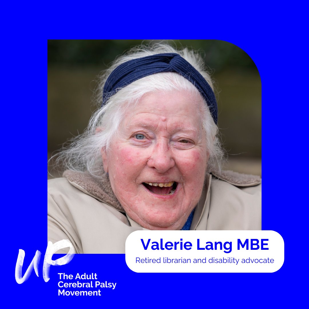 upmovement_cp's tweet photo. To read more about Valerie and her experiences living #lifelong with  Cerebral Palsy visit our website https://t.co/LCZ4lV4FfB  #LifeLong #CPIsForLifeNotJustForChildhood #UPmovement #AgingWell @WelcomeToShook https://t.co/kDRPTOYbsK