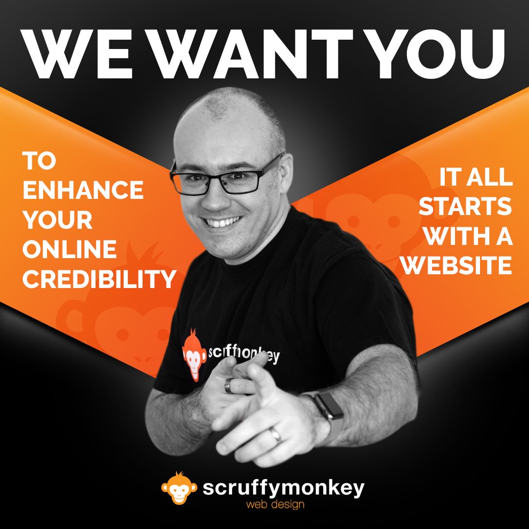 Not got a website? needing to look credible and attract the right type of client? It might just be time to think about that website. Contact us today to see how we can help. bit.ly/3X3PclS