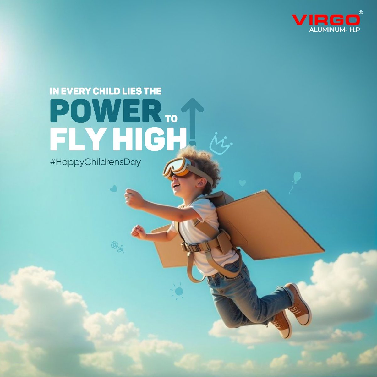 Every child holds the power to soar to great heights! Let’s celebrate their dreams and potential this Children’s Day. 
.
.
.
#HappyChildrensDay #DreamBig #CelebrateChildhood