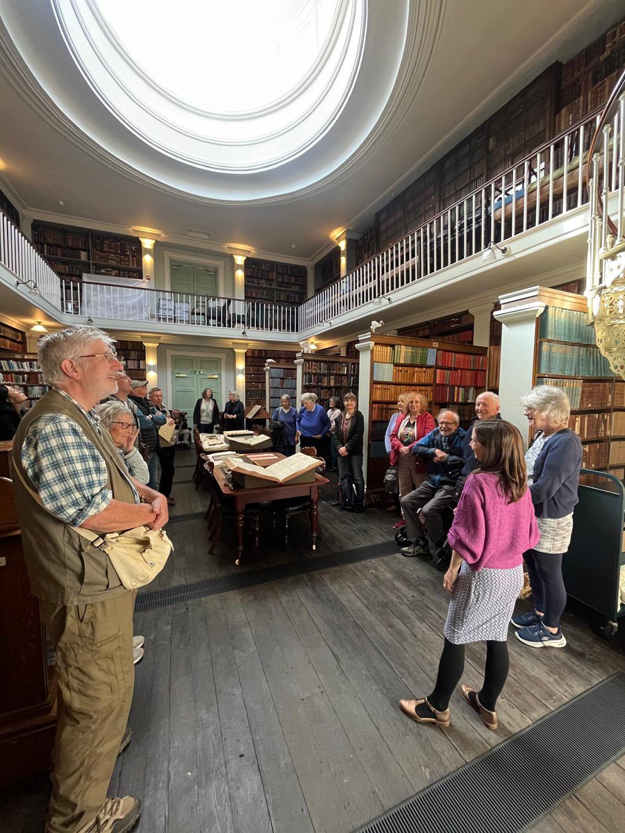 DExInstitution's tweet photo. Join us next week for our Librarian’s Tour, for a look at some of our special collections. No white gloves needed!

Tuesday 19 November, 11am.

No need to book, just turn up. Free and open to everyone. https://t.co/u9fH6bANeB
