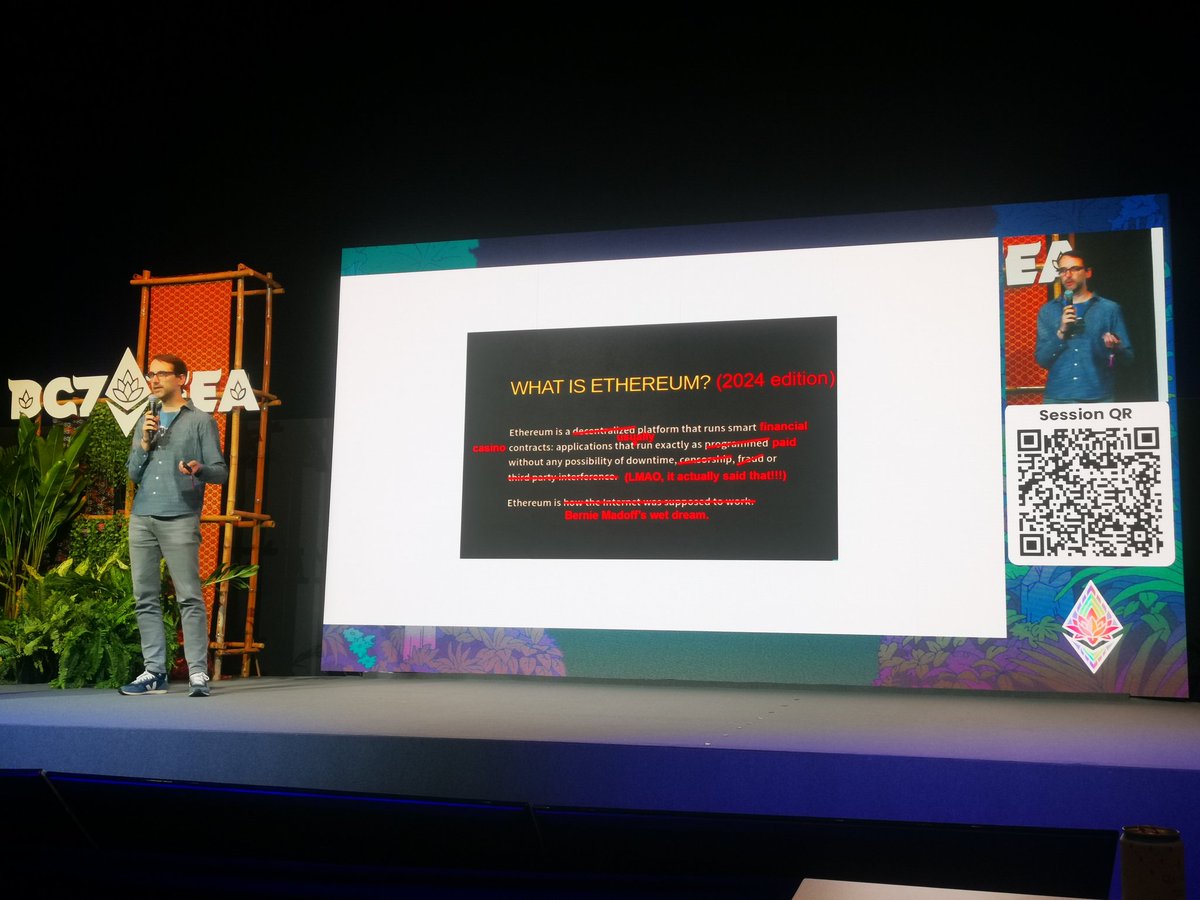 Reality check on the root of Ethereum. Cypherpunk got lost in the desert.