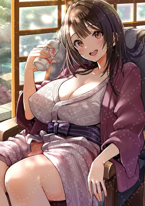 「いいお湯だったね」 