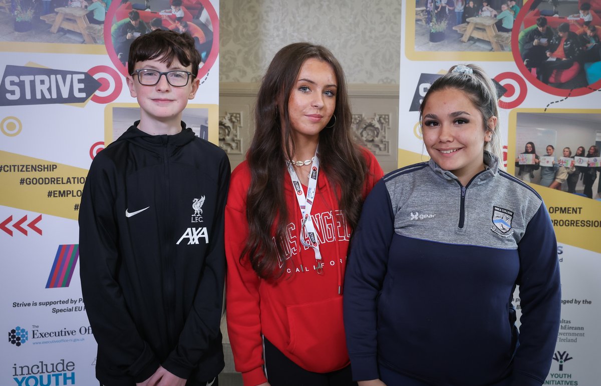 Strive Programme (@striveprogramme) on Twitter photo What a day! Thanks again to all of our amazing young people who came and to all of our Strive staff for a brilliant day! 🎉
Can you spot yourself in some pictures from our Strive Launch! 🔍
#StriveProgramme #PEACEPLUS <a href="/SEUPB/">SEUPB</a> <a href="/IncludeYouth/">Include Youth</a> <a href="/Alternatives_RJ/">Alternatives RJ</a> <a href="/YINI_91/">Youth Initiatives</a> <a href="/NewstartEdu/">NewstartEduCentreAEP</a> What a day! Thanks again to all of our amazing young people who came and to all of our Strive staff for a brilliant day! 🎉
Can you spot yourself in some pictures from our Strive Launch! 🔍
#StriveProgramme #PEACEPLUS <a href="/SEUPB/">SEUPB</a> <a href="/IncludeYouth/">Include Youth</a> <a href="/Alternatives_RJ/">Alternatives RJ</a> <a href="/YINI_91/">Youth Initiatives</a> <a href="/NewstartEdu/">NewstartEduCentreAEP</a>