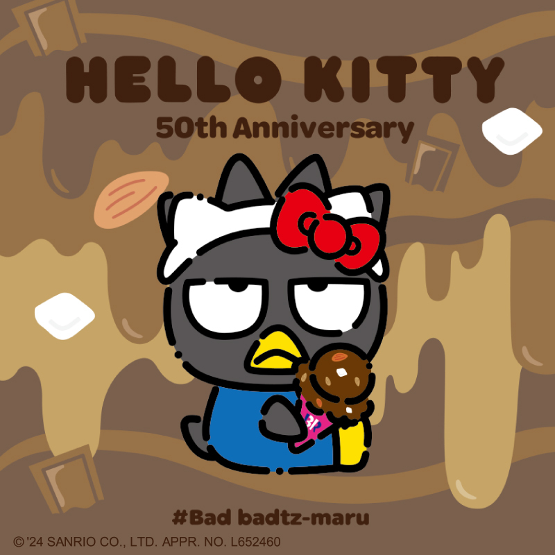 サーティワンでハローキティのバースデーをお祝いしよう！✨ #バッド