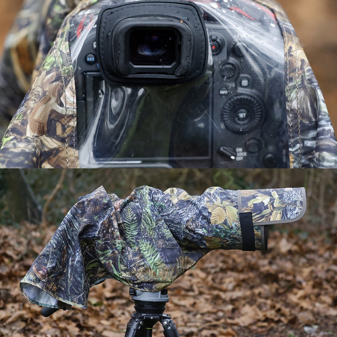 tragopan_'s tweet photo. From our Camshield collection... We created an innovative Hand-Carry Rain Cover!

Technical Characteristics:
• Two sizes: L &amp; M
• Material: Waterproof poly-cotton with water-repellent coating
• Lens attachment system 
• Transparent plastic window https://t.co/4J9fk8mLEE