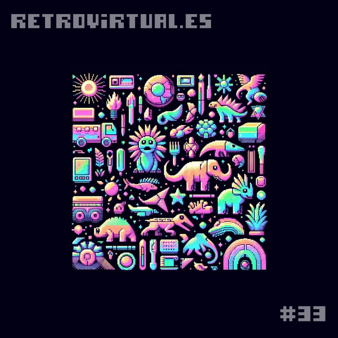 RetroVirtualX's tweet image. 🦖 Dino Game 🦖

👾🌌 ¡Sumérgete en un mundo lleno de dinosaurios y tecnología retro con @RetroVirtualX #33!

✨🚚🦕🦖📻✨
#RetroVirtual #ModaUnisex #MarcaDeRopa #PixelArt #DinoGame #MundoRetro