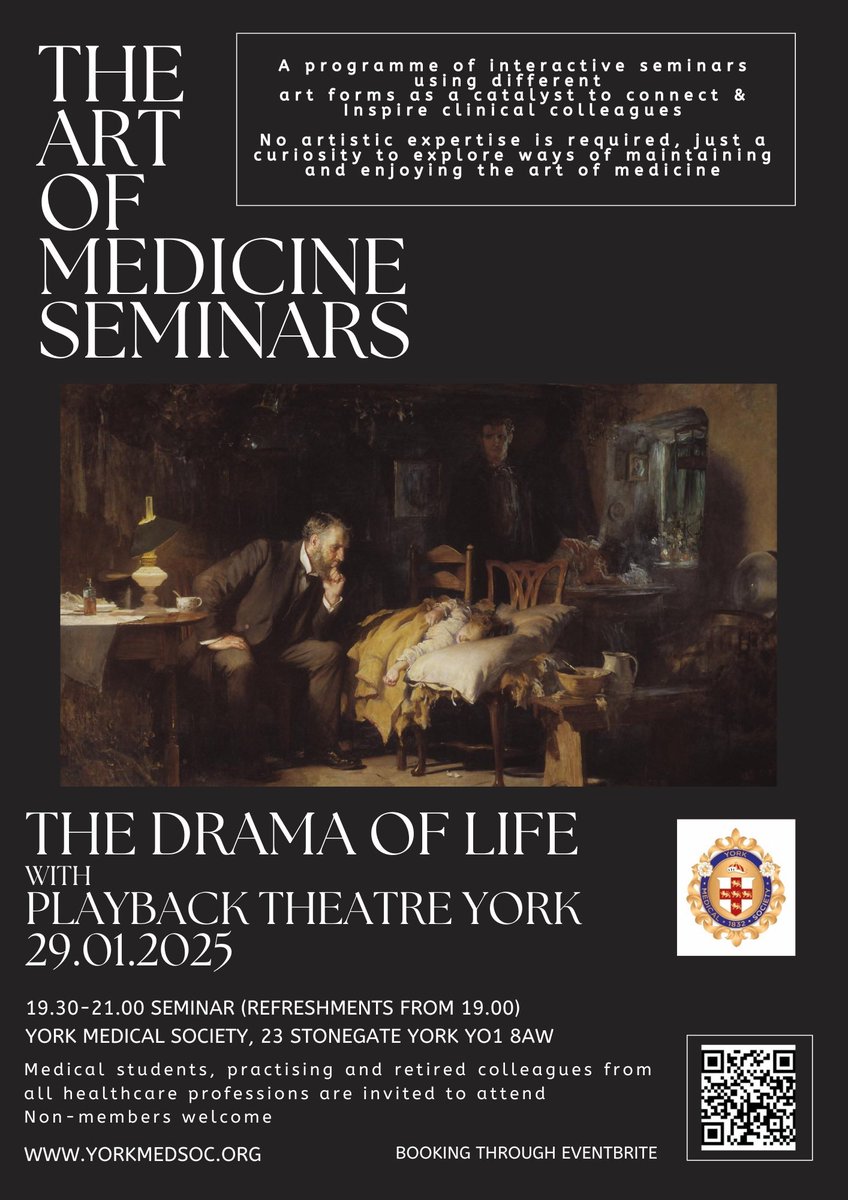 Nicola Gill (@theartofgp) on Twitter photo Look whats happening <a href="/york_med_soc/">York Medical Society</a> in January for all local health professionals and medical students - book your place eventbrite.co.uk/e/the-art-of-m… Look whats happening <a href="/york_med_soc/">York Medical Society</a> in January for all local health professionals and medical students - book your place eventbrite.co.uk/e/the-art-of-m…