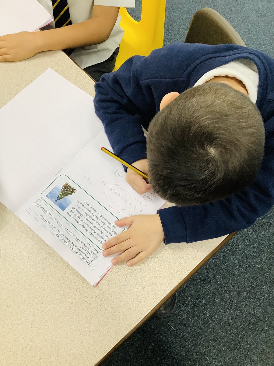 Today we discussed the ways in which we ‘get ready’ for Christmas and created a to do list 🎄