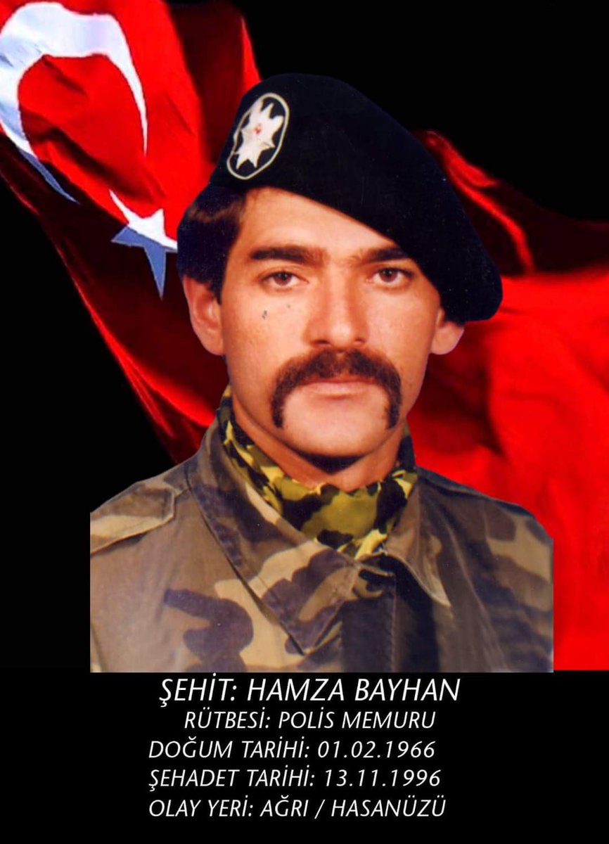 SehitlerimGazim's tweet photo. Şehit Polis Memuru Hamza Bayhan’ı Şehadetinin yıldönümünde rahmetle ve minnetle anıyoruz 🇹🇷

Ruhun şad olsun Yiğidim! https://t.co/ixLjMSlzbu