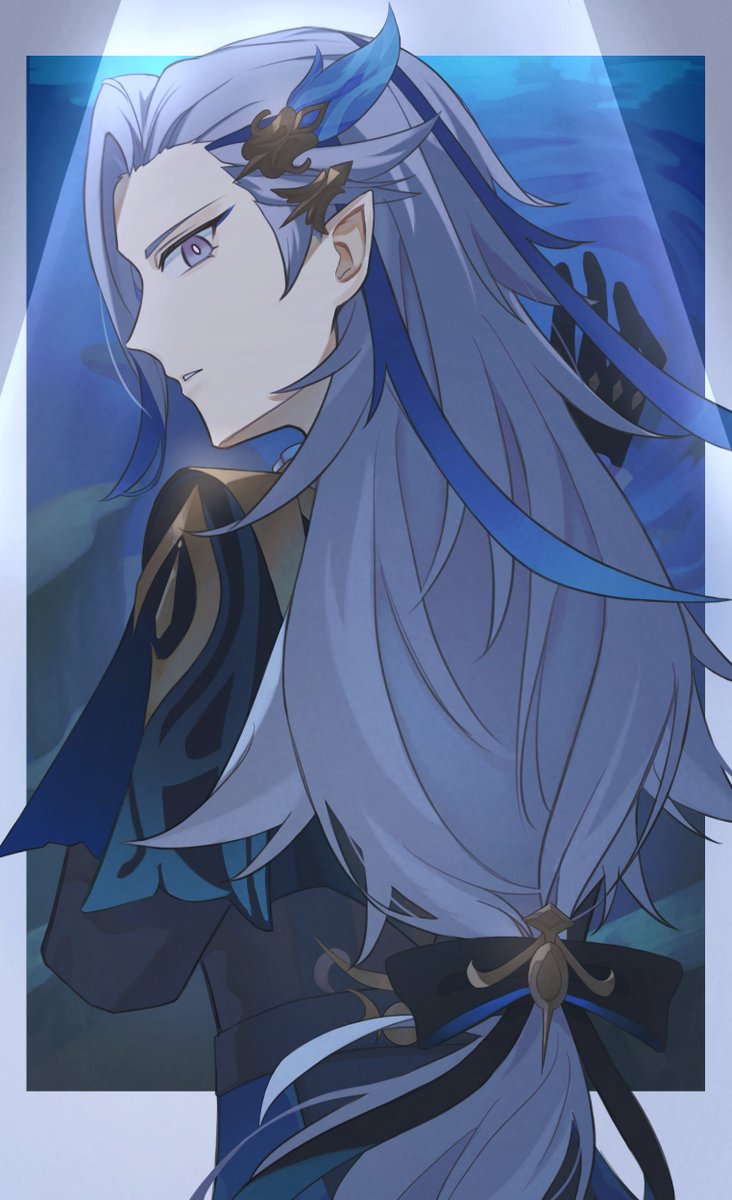 fullmoon_tukimi's tweet image. 全てが沈む前に。
#原神 　#GenshinImpact　#ヌヴィレット 　#neuvillette