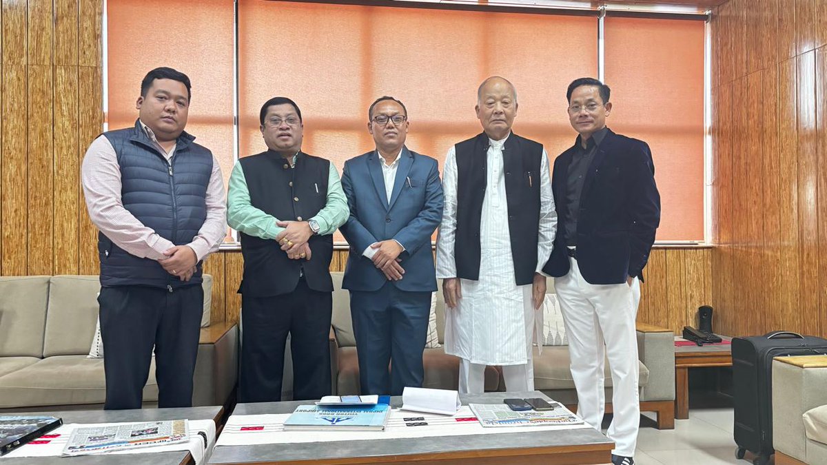 MLAs of Congress Legislature Party rushing the Raj Bhawan,Guwahati today at afternoon for meeting  with  the Hon'ble Governor Shri Lakshman Prasad Acharya .

We are going to urge immediate intervention in surge of violence and renewed the turmoil in the last couple of days back