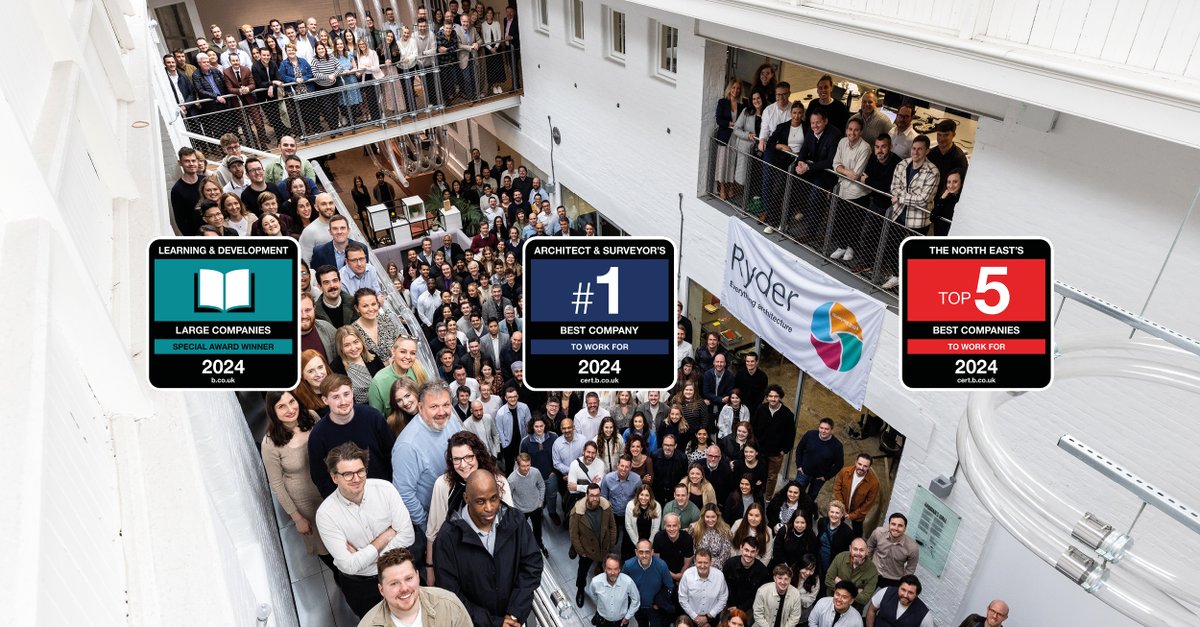 Ryder Architecture (@ryder1953) on Twitter photo The celebrations continue as we're named <a href="/bestcompanies/">Best Companies</a> top architect in the Architect & Surveyor category, as well as winning the Learning and Development Special Award 🎉
Thank you to everyone at Ryder, our clients and project partners.
Read more ➡️ ryderarchitecture.com/news/ryder-cro… The celebrations continue as we're named <a href="/bestcompanies/">Best Companies</a> top architect in the Architect & Surveyor category, as well as winning the Learning and Development Special Award 🎉
Thank you to everyone at Ryder, our clients and project partners.
Read more ➡️ ryderarchitecture.com/news/ryder-cro…