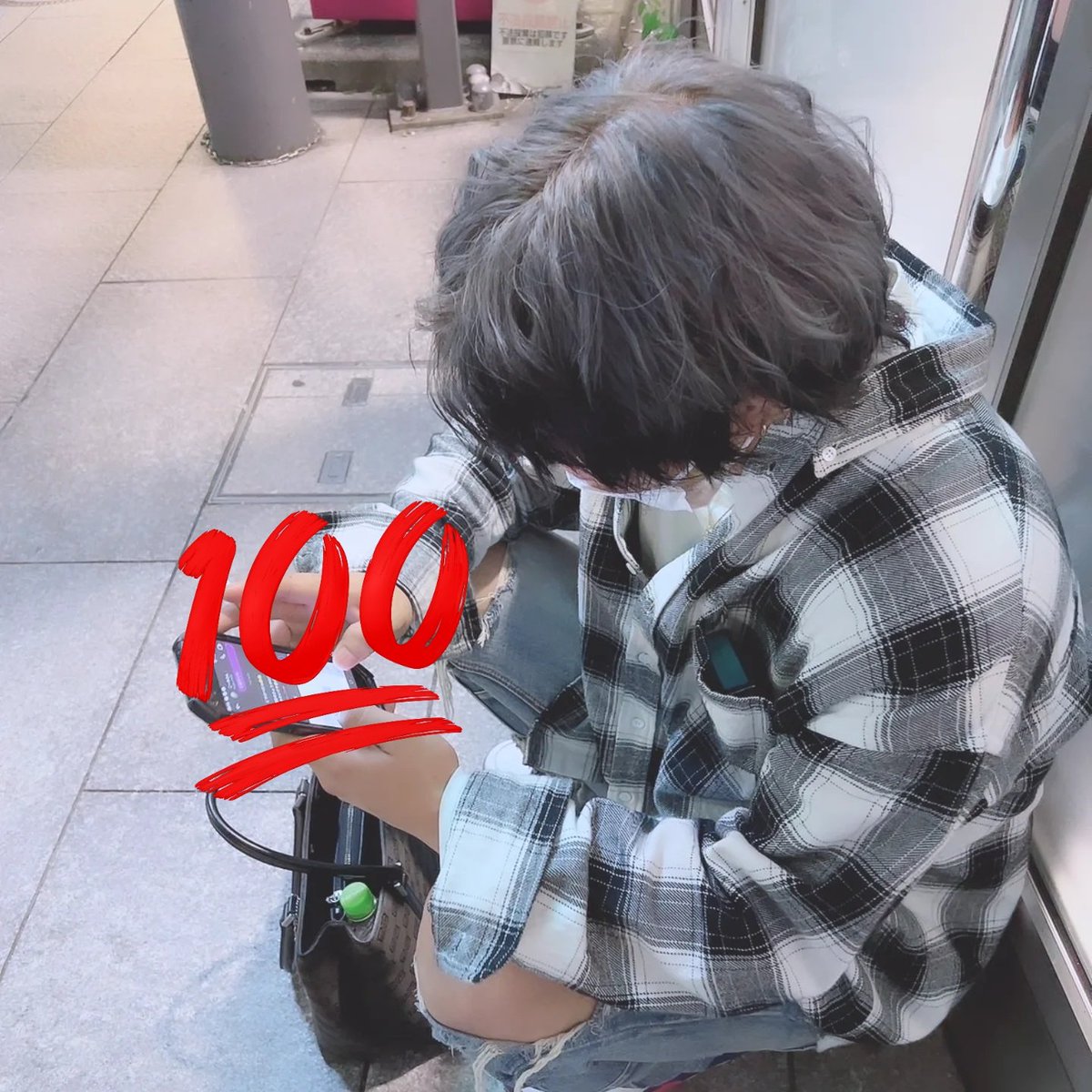 髪の毛セットしたらこんな感じだたヨ🎶