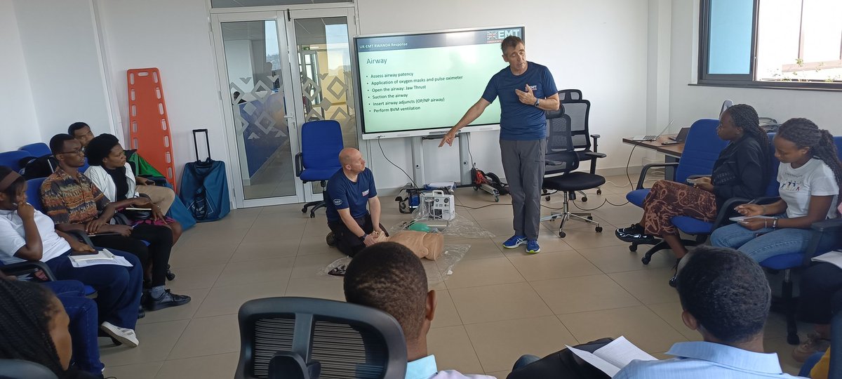 maxkinginstitut's tweet photo. Day 2 of the Emergency Medical Team training workshop focused on trauma Assessment and care. Hands-on sessions and expert guidance are equipping the Early Career Nurses with essential skills to respond to trauma situations with confidence and precision. #TraumaCare #EMTTraining. https://t.co/8vcsg4QKw4