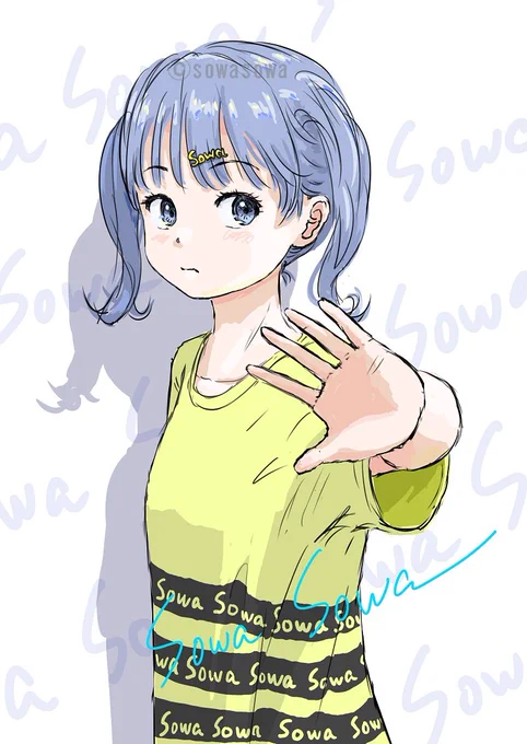 「あー、だめだめ」 いろんなところにそわそわを主張してみましたw