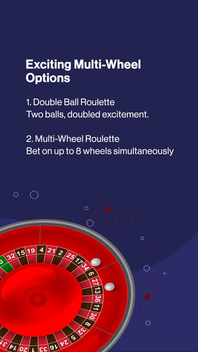 Roulette like you’ve never seen it! 🎡 From the sleek spins of European tables to the wild ride of double-ball and multi-wheel games, there’s a version here with your name on it. 😉

Which one’s your go-to? 🌟

#SiGMAPlay #ResponsibleGambling #RouletteTypes  #OnlineCasinO