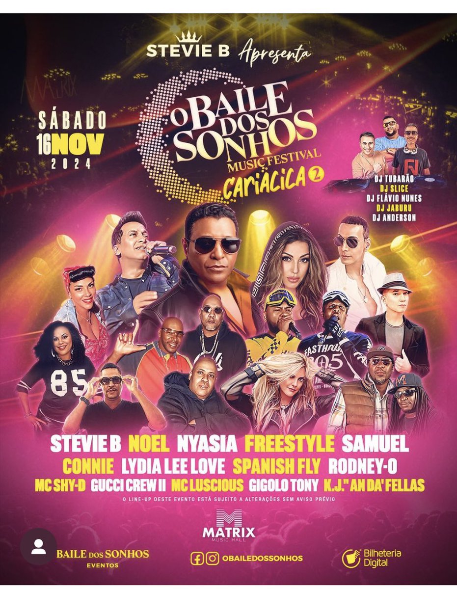 ALL RIGHT YALL TODAY IS THE DAY IM FLYING TO BRAZIL TO DO SOME SHOWS AND I WILL SEE YALL WHEN I GET BACK!!
GOD IS GOOD !!!