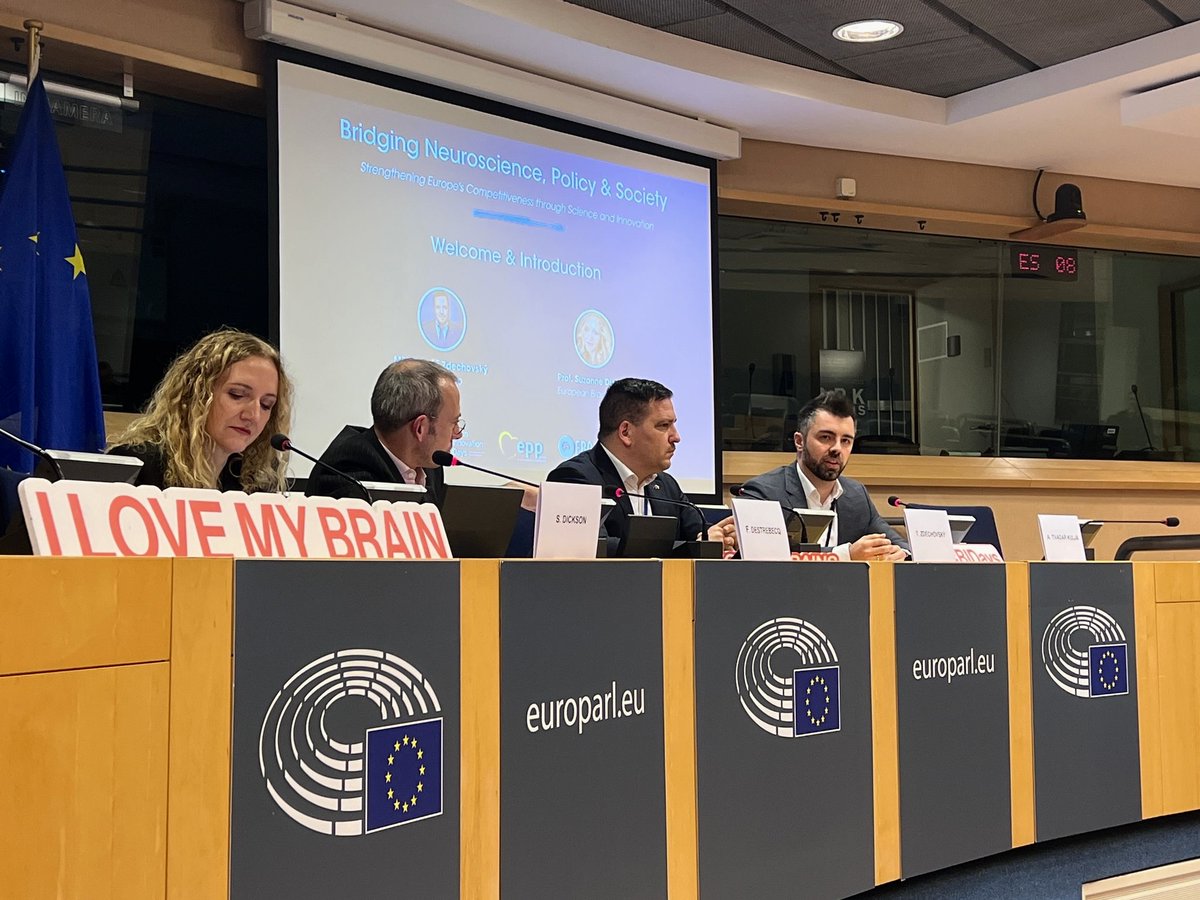 EU_Brain's tweet photo. 🔴 Yesterday marked the opening of the #BIDays2024 in the @Europarl_EN, hosted by MEP @TomasZdechovsky!

The event brought the community and policymakers together to explore how policy can drive progress in #brain health, research, and innovation. https://t.co/FDDCIE8xlu